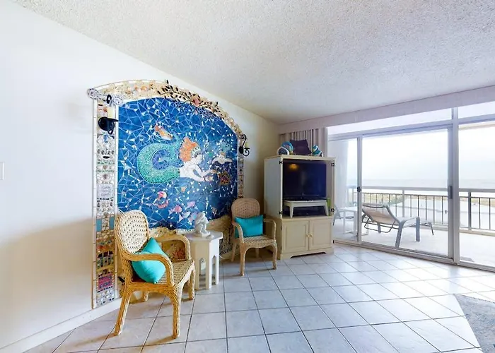 Oceanfront With Balconies Washer & Dryer Wifi & Shared Pool & Tennis